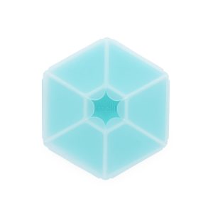 CUTIE SNACK HEXAGON SNACKLE 6 COMPARTMENTE, MELII, BLUE