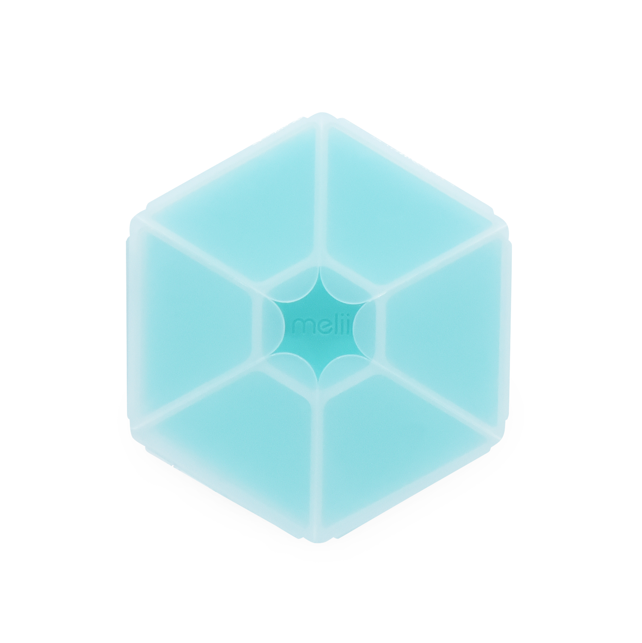 CUTIE SNACK HEXAGON SNACKLE 6 COMPARTMENTE, MELII, BLUE