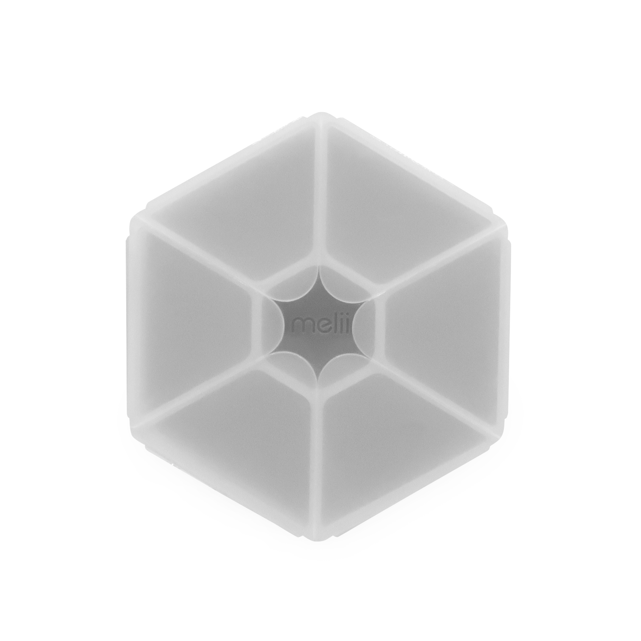CUTIE SNACK HEXAGON SNACKLE 6 COMPARTMENTE, MELII, GREY
