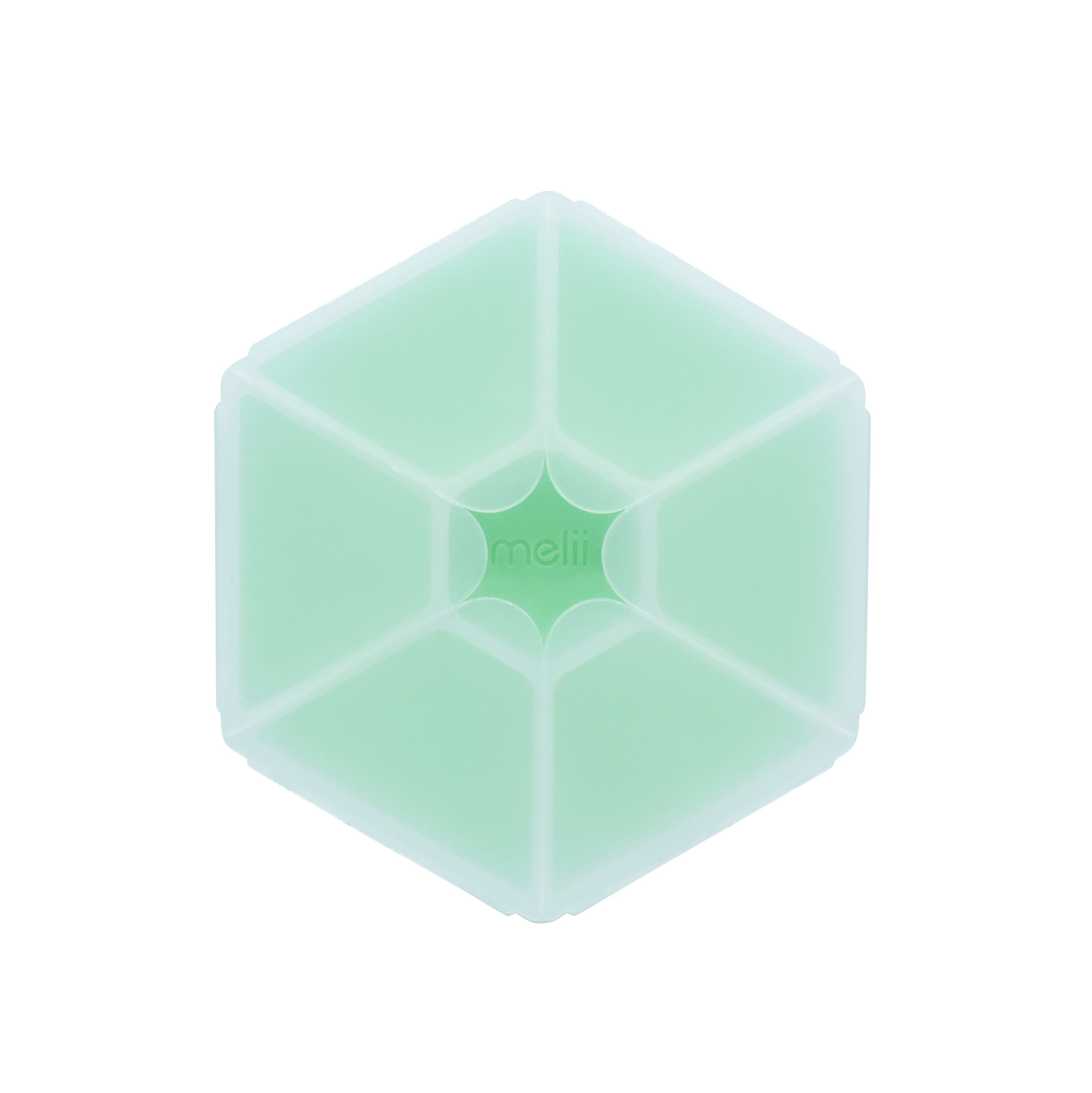 CUTIE SNACK HEXAGON SNACKLE 6 COMPARTMENTE, MELII, MINT