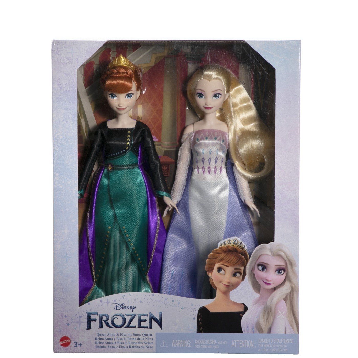 DISNEY FROZEN SET PAPUSA ANNA SI ELSA