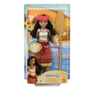 DISNEY VAIANA 2 SET PAPUSA VAIANA MUZICALA CU ACCESORII