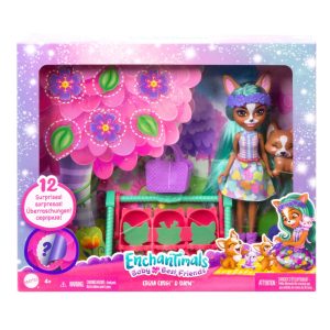 ENCHANTIMALS BABY BEST FRIENDS SET SURPRIZA CRIZIA CORGI SI SNOW