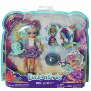 ENCHANTIMALS PAPUSA JESSA JELLYFISH CU PAR CE SCHIMBA CULOAREA
