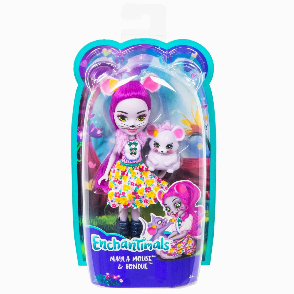 Enchantimals Papusa Mayla Mouse