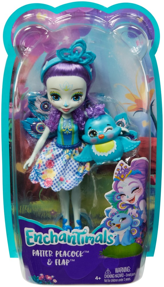 Enchantimals Papusa Patter Peacock
