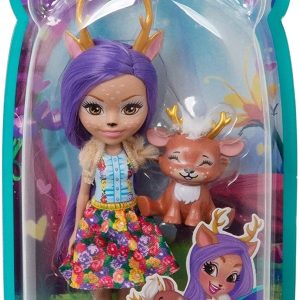 ENCHANTIMALS PAPUSI CU ANIMALUTE DANESSA DEER SI SPRINT