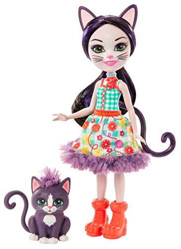 Enchantimals Papusi Si Animalute Ciesta Cat Si Climber