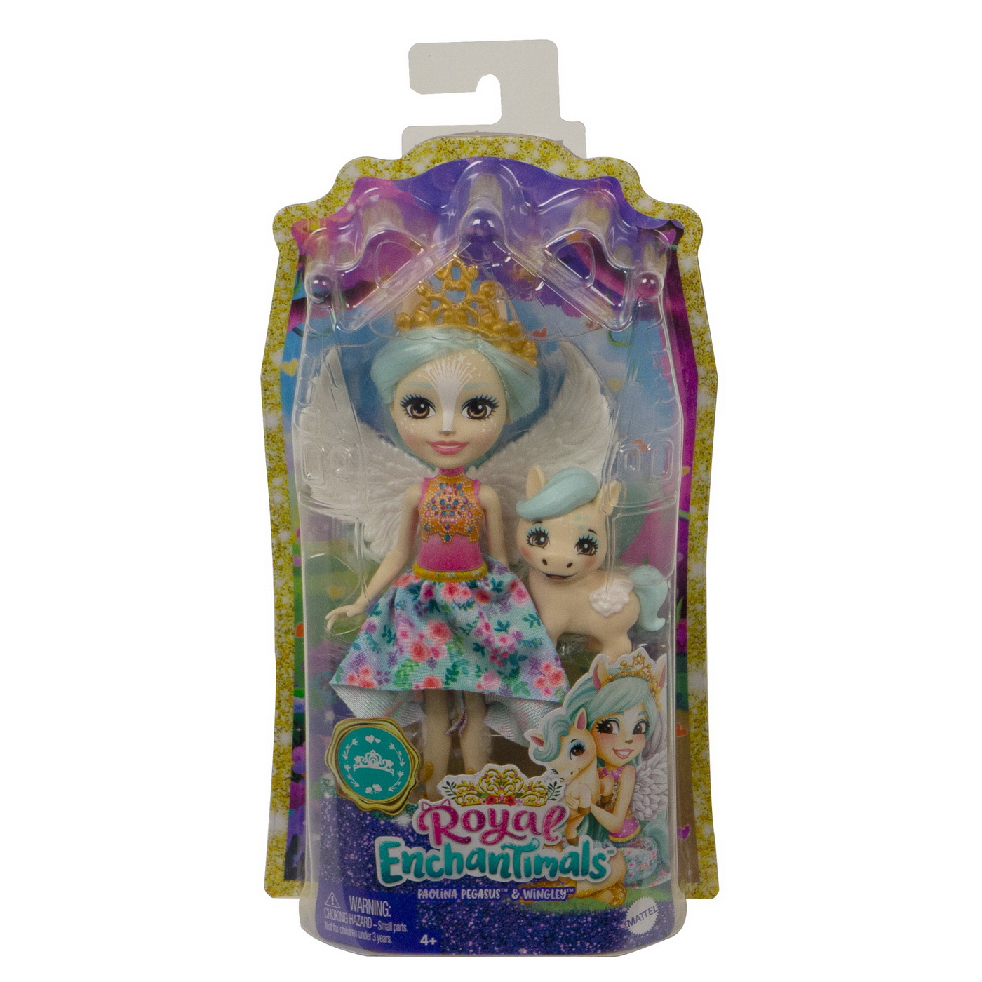 Enchantimals Papusi Si Animalute Paolina Pegasus Si Wingley