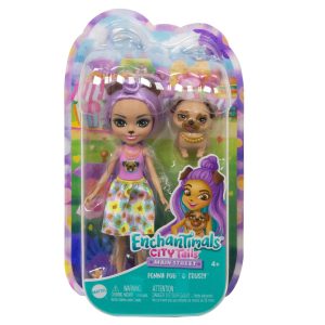 ENCHANTIMALS PAPUSI SI ANIMALUTE PENNA PUG SI TRUSTY