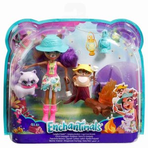 ENCHANTIMALS SET TEMATIC CU PRIETENII LA CAMPING