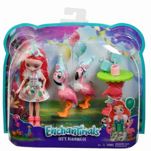 ENCHANTIMALS SET TEMATIC FLAMINGO PARTY