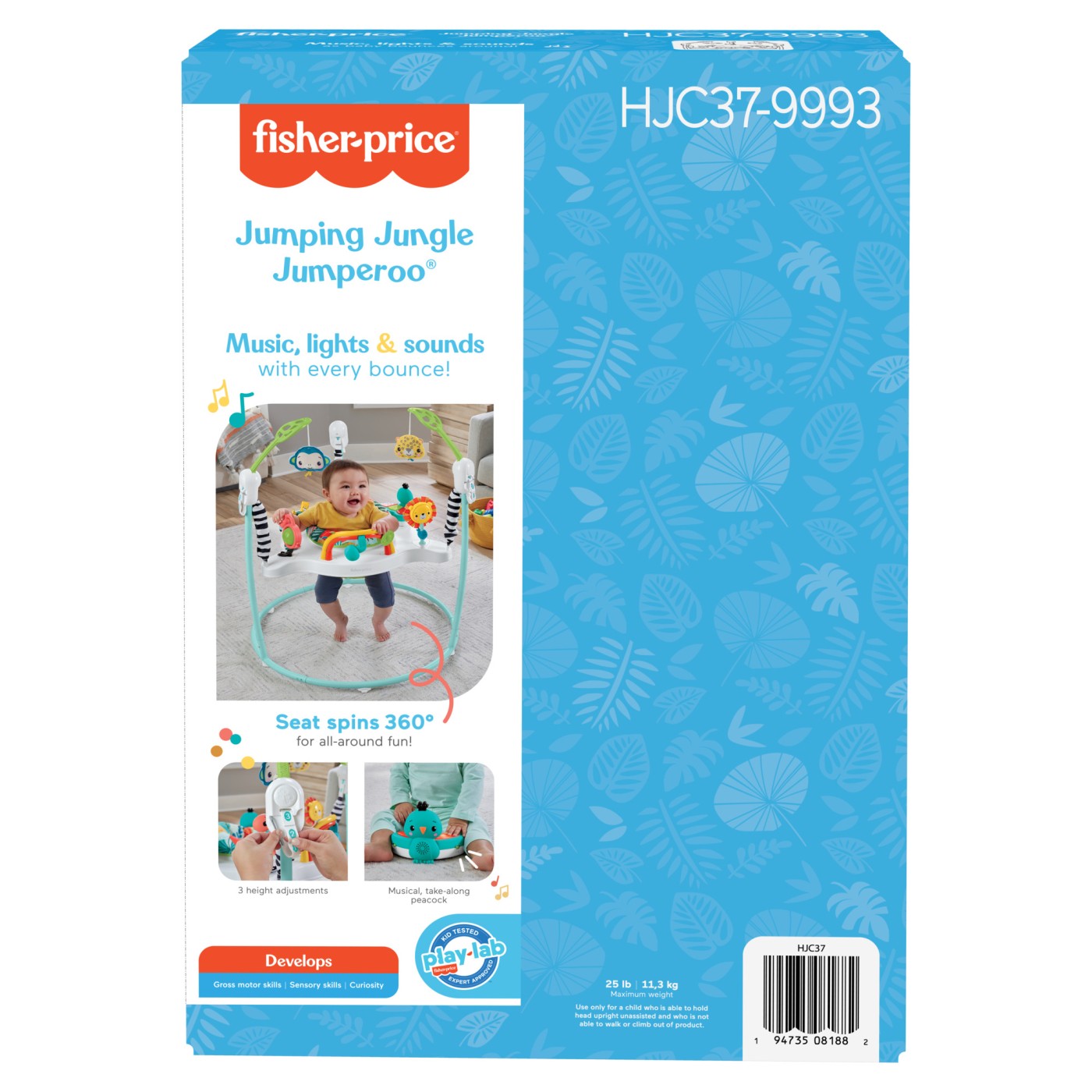 FISHER PRICE CENTRU DE ACTIVITATI JUNGLA SALTAREATA