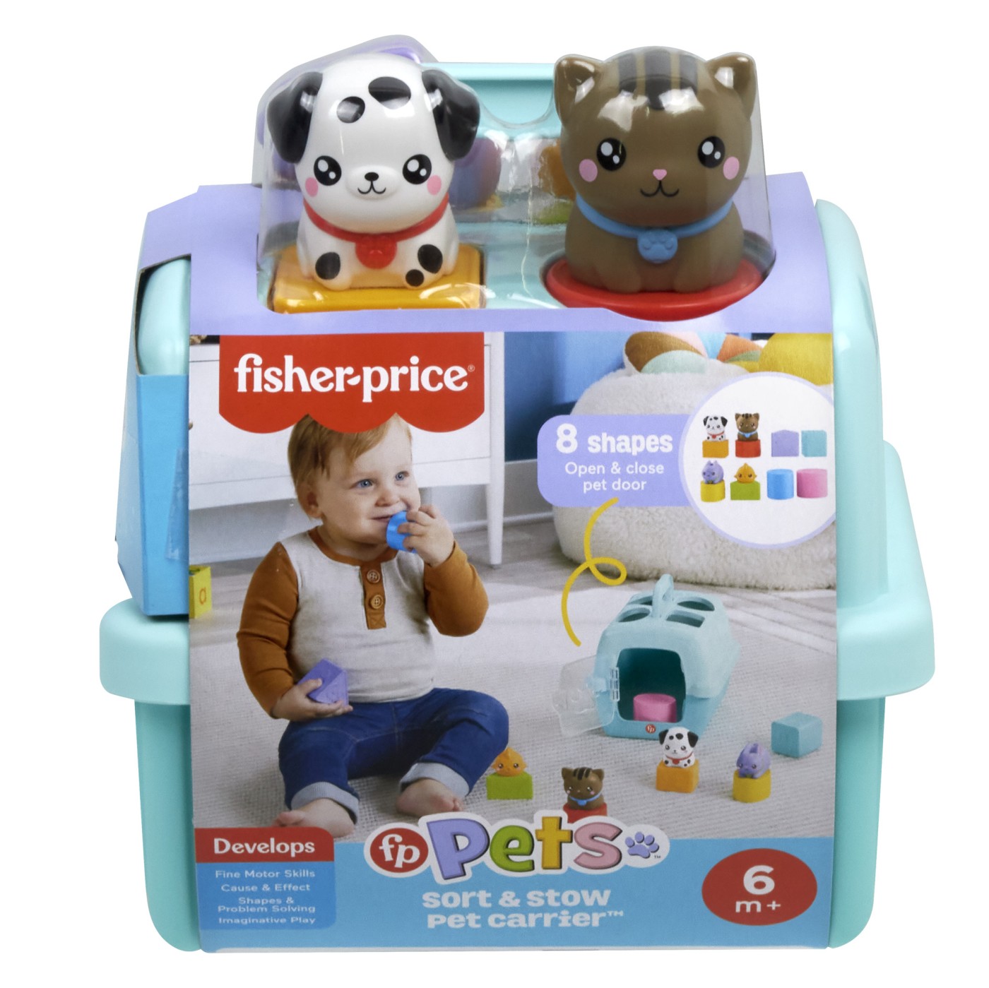 Fisher Price Gentuta De Sortare Si Stocare Cu Animalute