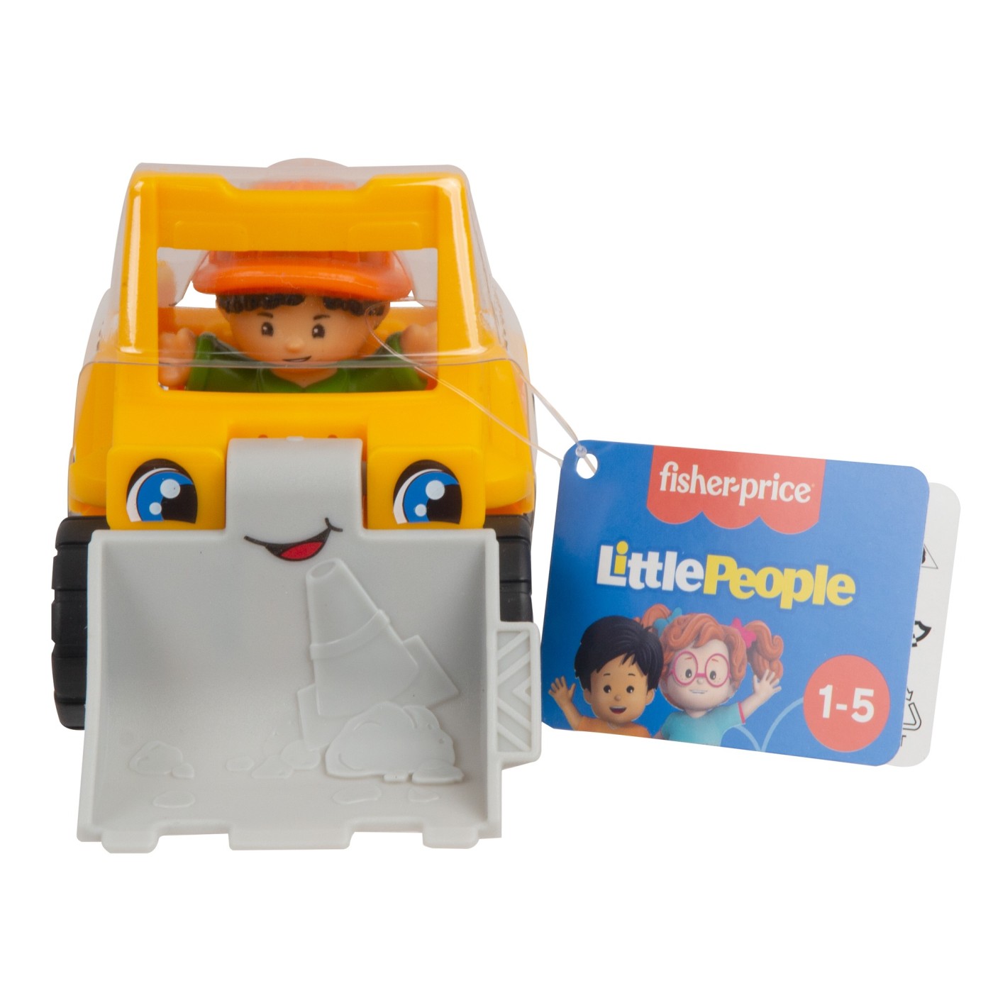 Fisher Price Little People Vehicul Buldozer 10CM