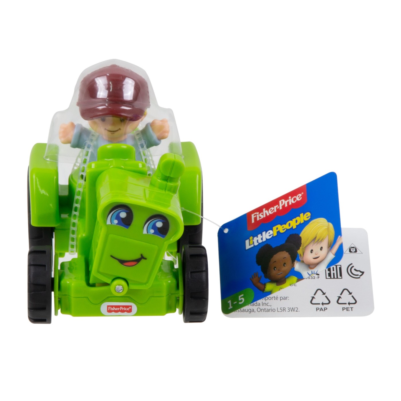 Fisher Price Little People Vehicul Tractor 10CM