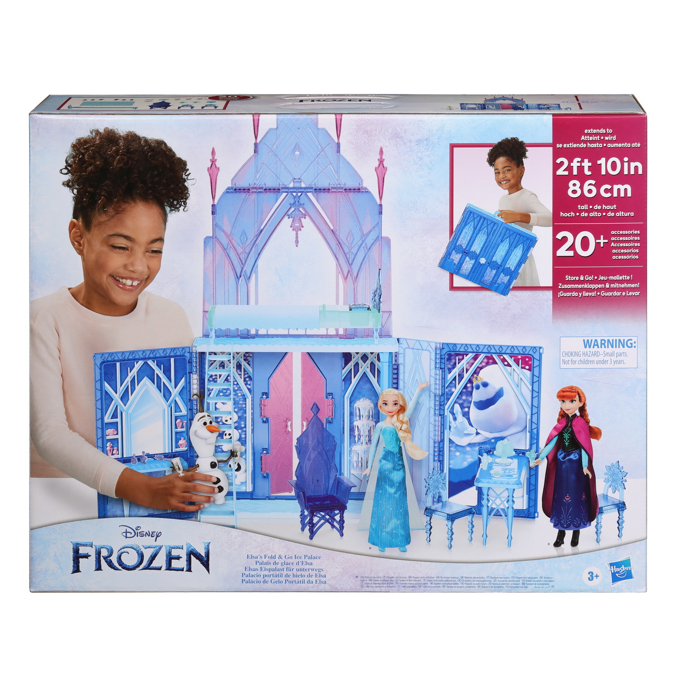 Frozen 2 Castelul De Gheata Al Elsei Pliabil