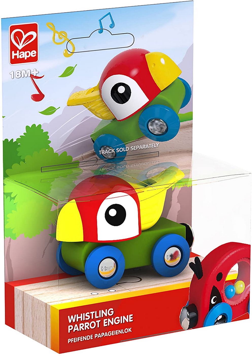 HAPE LOCOMOTIVA FLUIER PAPAGAL