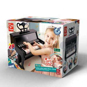 HAPE PIAN ELECTRONIC NEGRU CU LUMINI