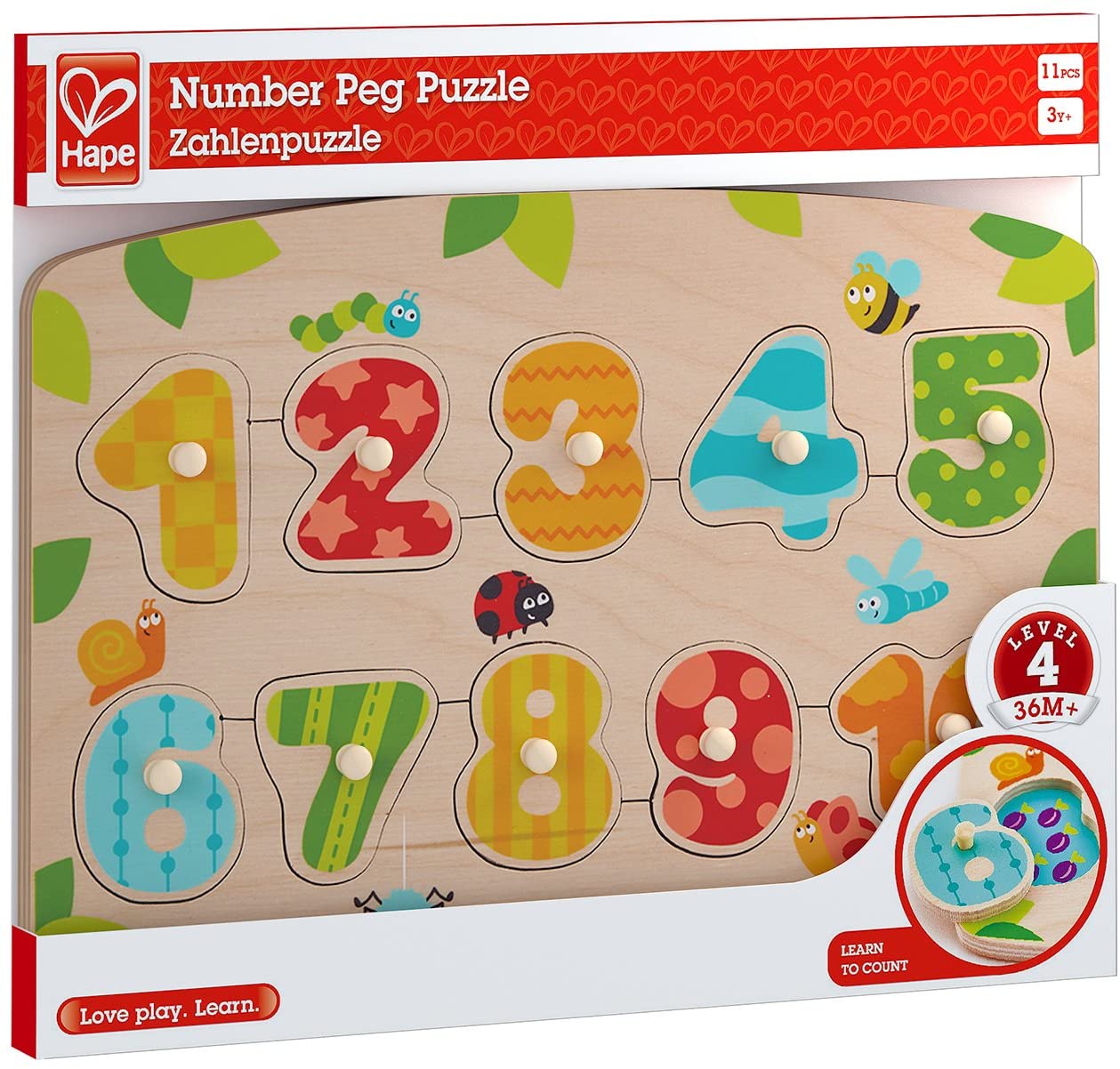 Hape Puzzle Numere