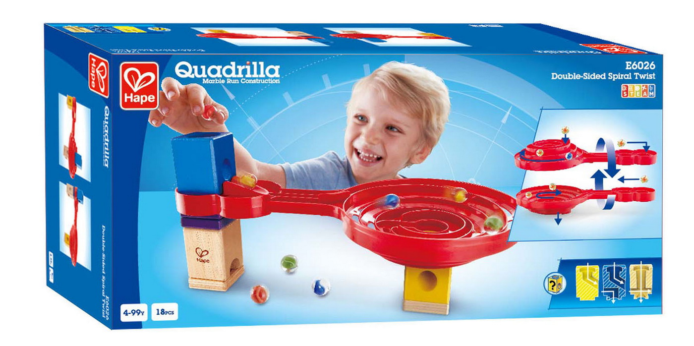 HAPE QUADRILLA - RASUCESTE SPIRALA CU DOUA FETE