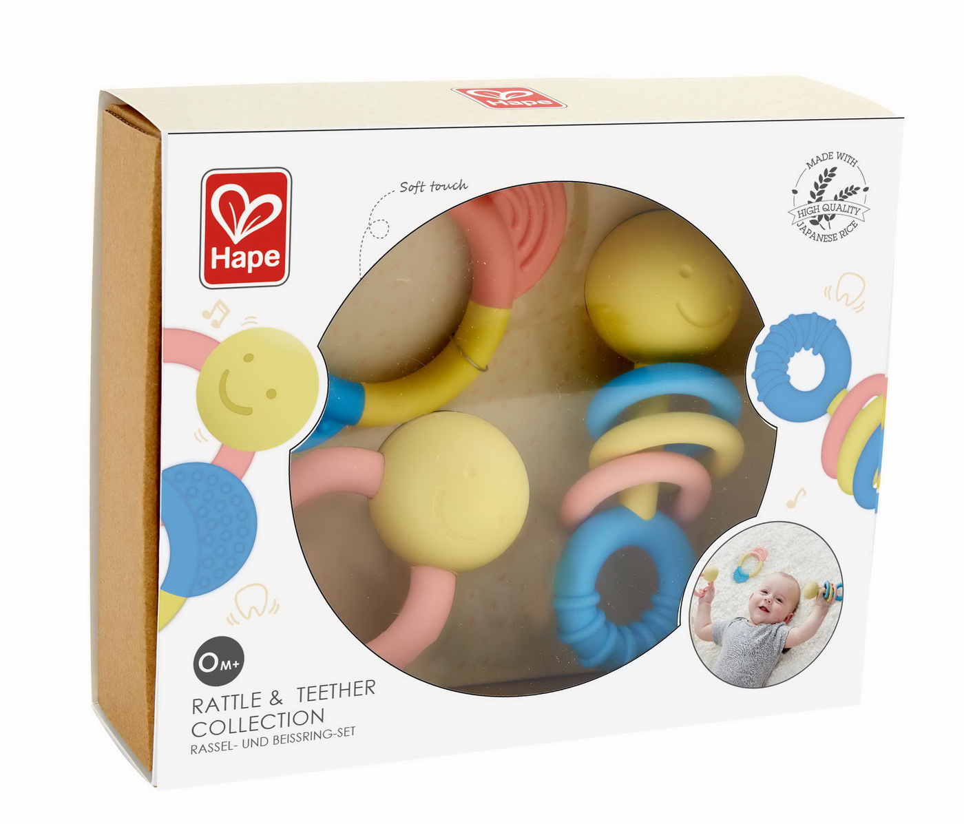 Hape Set Inel Dentitie Si Zornaitoare
