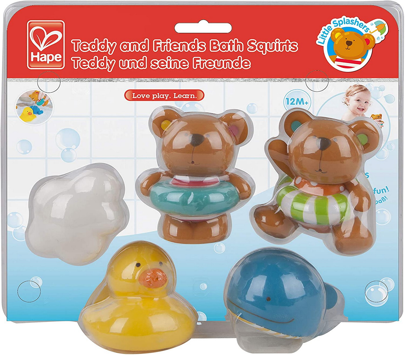 Hape Set Teddy Si Prietenii