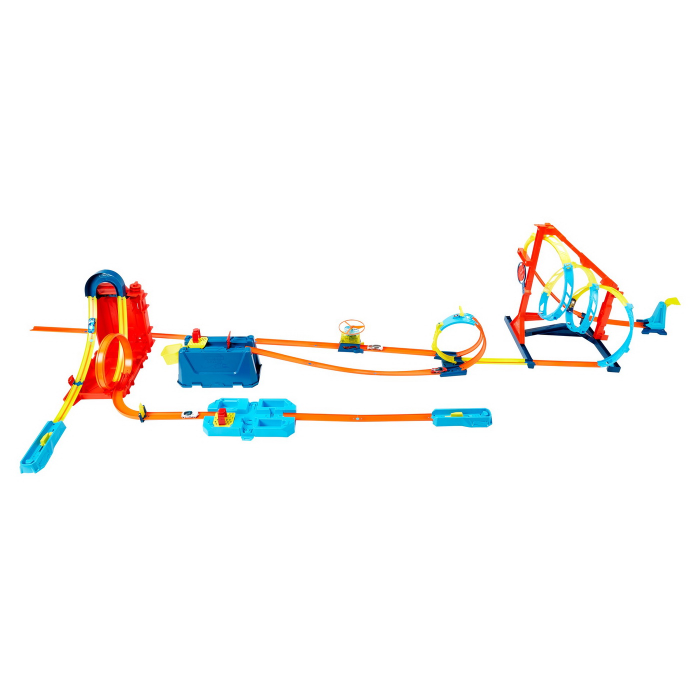 HOT WEELS TRACK BUILDER ELEMENTE PISTA DRONA