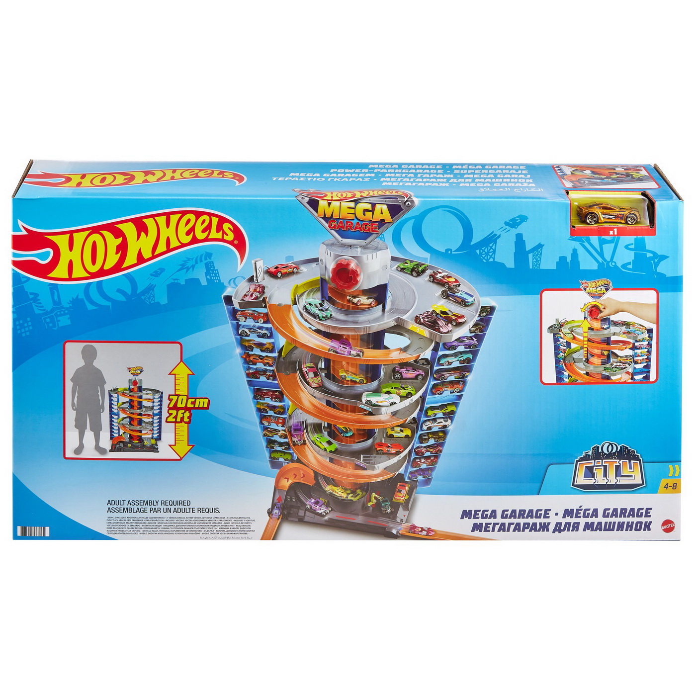 HOT WHEELS ACTION MEGA GARAJUL