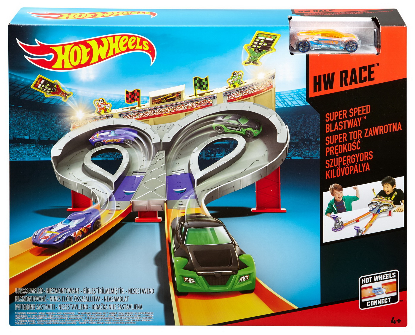 Hot Wheels Action Pista Super Vitezei