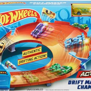 HOT WHEELS CIRCUIT PENTRU DRIFT CU LANSATOR SI MASINUTA EXCLUSIVA