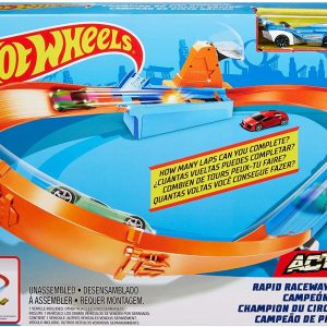 HOT WHEELS CIRCUIT RAPID CU LANSATOR SI MASINUTA EXCLUSIVA
