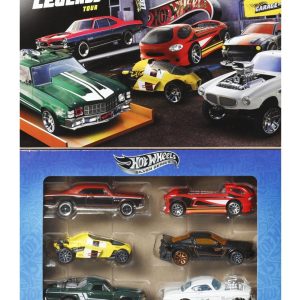 HOT WHEELS LEGENDS SILVER SERIES SET 6 MASINUTE METALICE