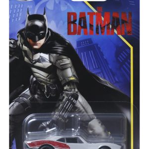 HOT WHEELS MASINA METALICA TEMATICA BATMAN BATMOBILE ALB SCARA 1 LA 64