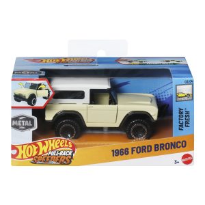HOT WHEELS MASINUTA METALICA CU SISTEM PULL BACK FORD BRONCO 1966 FACTORY FRESH SCARA 1 LA 43