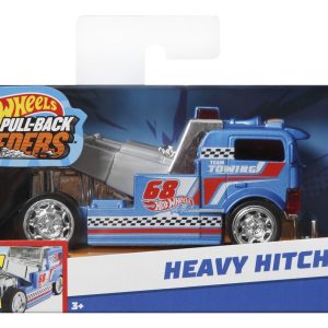 Hot Wheels Masinuta Metalica Cu Sistem Pull Back Heavy Hitcher Scara 1:43