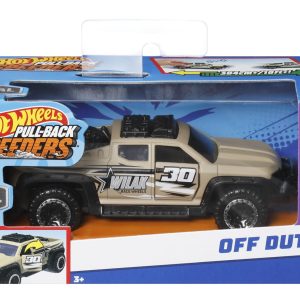 HOT WHEELS MASINUTA METALICA CU SISTEM PULL BACK OFF DUTY SCARA 1:43