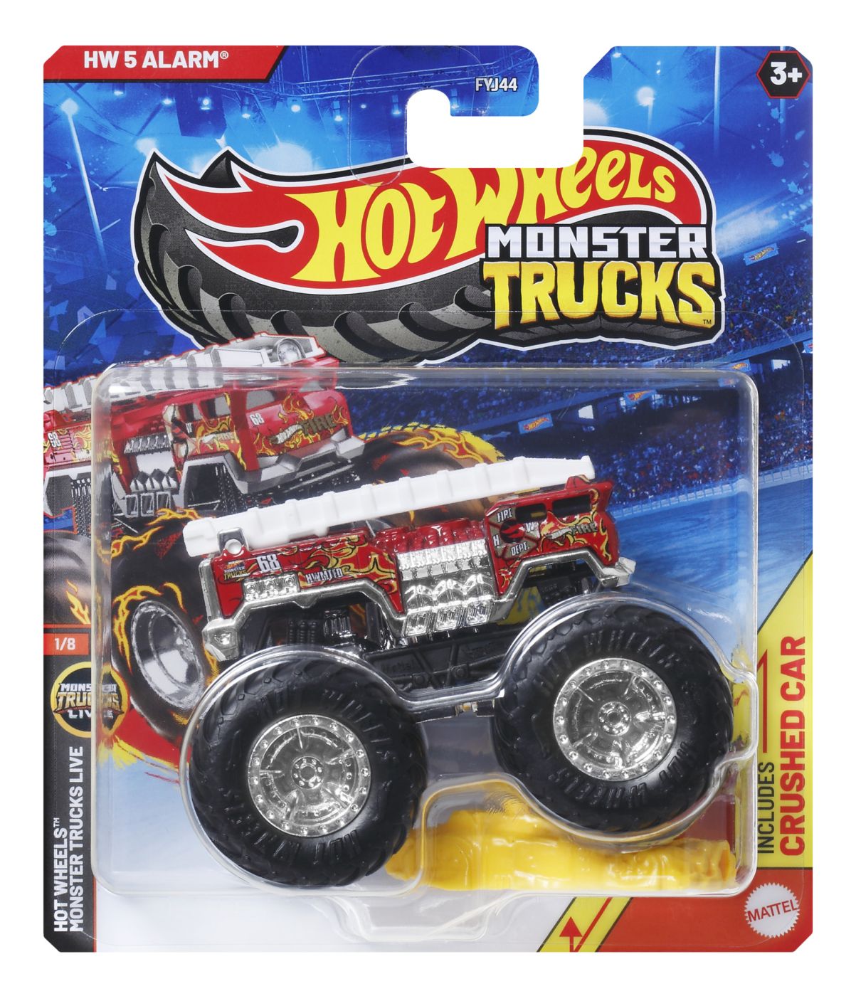 Hot Wheels Monster Truck Masinuta 5 Alarm Scara 1:64