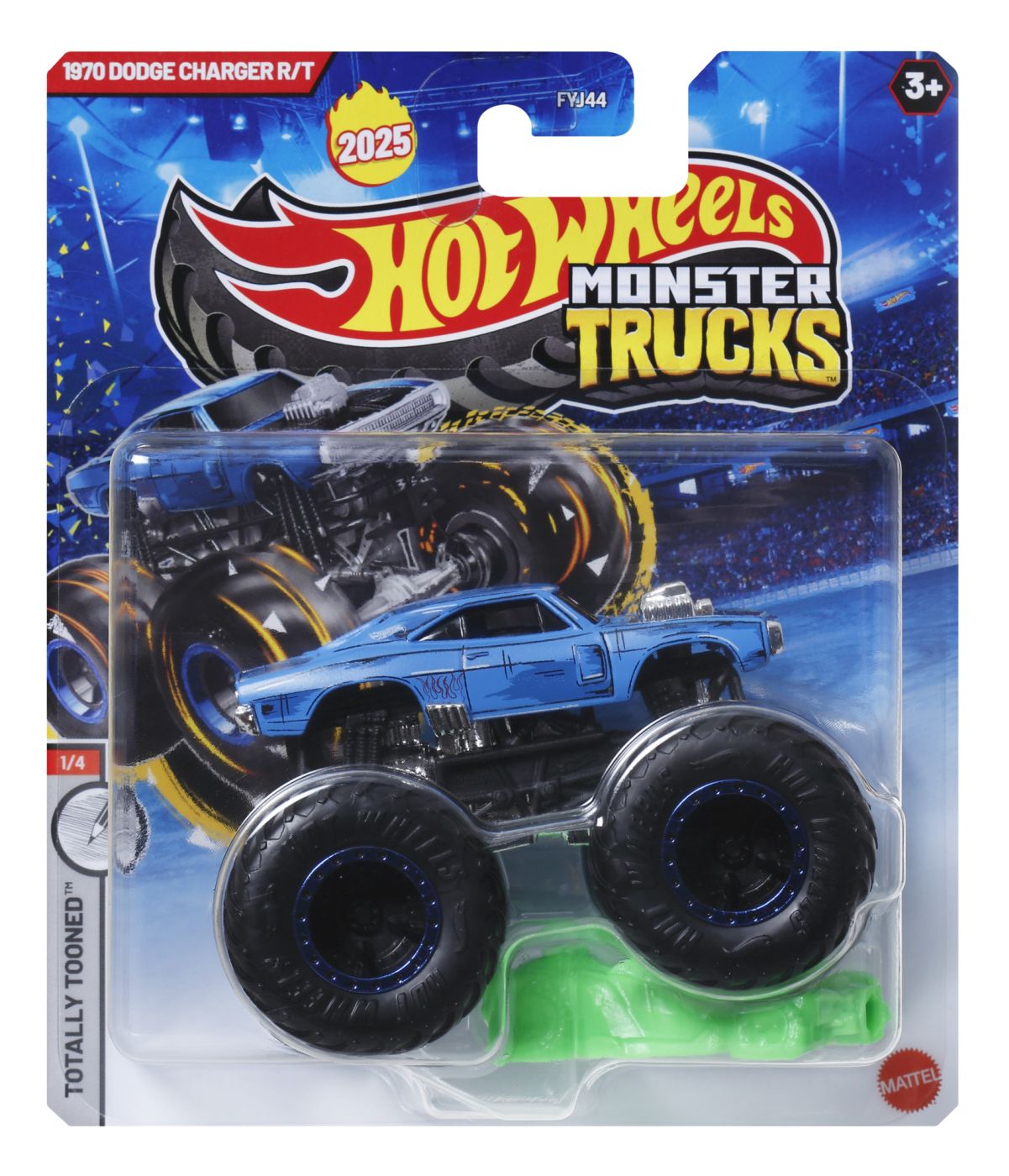 Hot Wheels Monster Truck Masinuta Dodge Charger Rt Scara 1:64