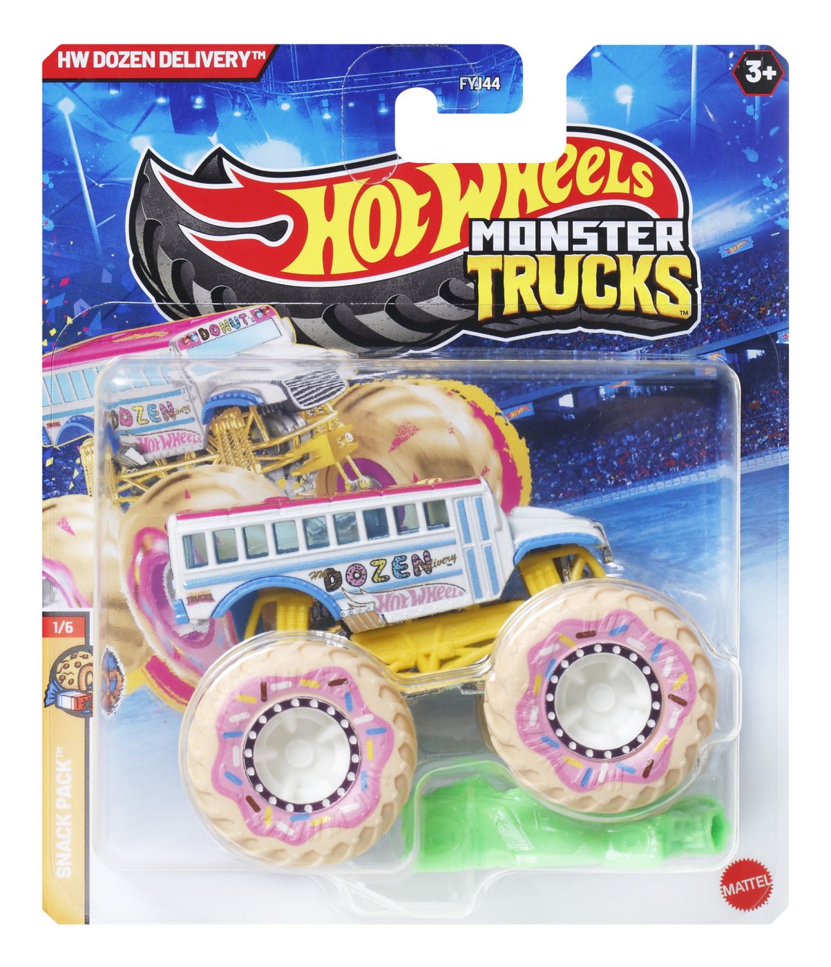 Hot Wheels Monster Truck Masinuta Dozen Delivery Scara 1:64