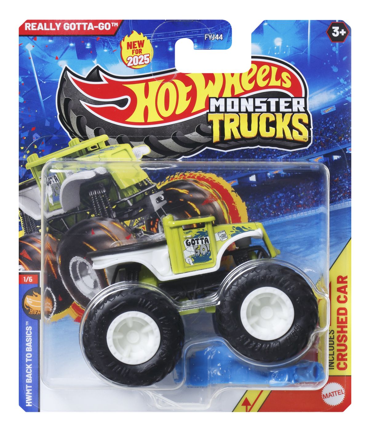 Hot Wheels Monster Truck Masinuta Really Gotta Go Scara 1:64