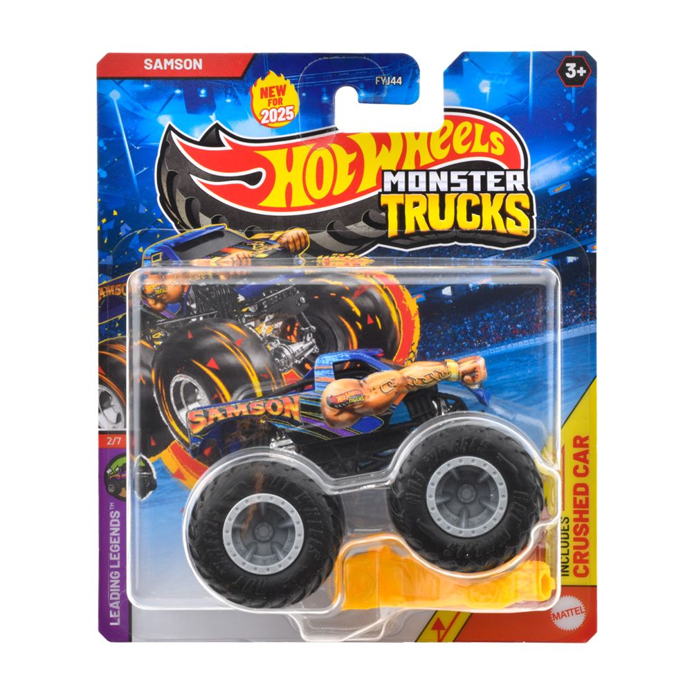 Hot Wheels Monster Truck Masinuta Samson Scara 1:64