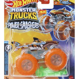 HOT WHEELS MONSTER TRUCK MASINUTA TIGER SHARK SCARA 1:64