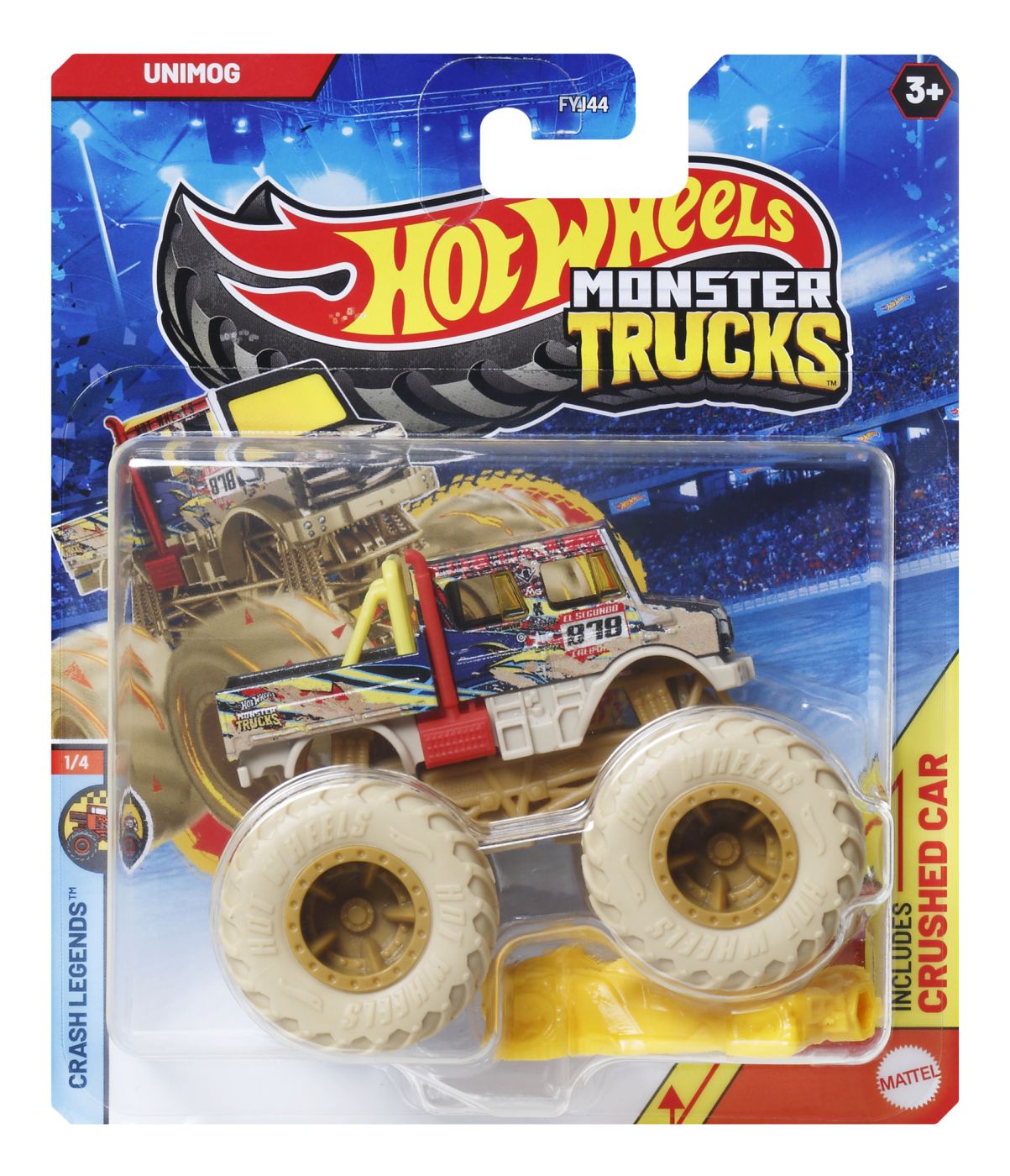 Hot Wheels Monster Truck Masinuta Unimog Scara 1:64