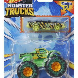 HOT WHEELS MONSTER TRUCK SI MASINUTA METALICA GUNKSTER