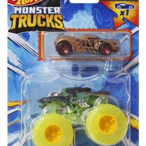HOT WHEELS MONSTER TRUCK SI MASINUTA METALICA HOTWEILER