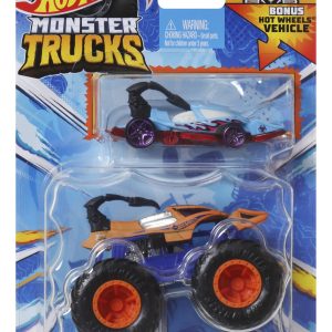 HOT WHEELS MONSTER TRUCK SI MASINUTA METALICA SCORPEDO
