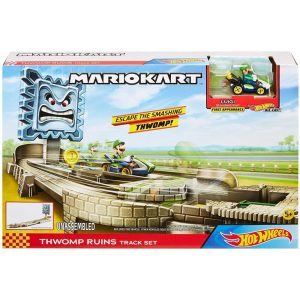 HOT WHEELS PISTA MARIO KART RUINELE THWOMP