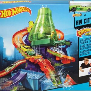 HOT WHEELS PLAYSET CULORI SCHIMBATOARE LABORATORUL STIINTIFIC