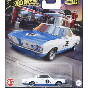 HOT WHEELS PREMIUM BOULEVARD MASINUTA METALICA CHEVROLET CORVAIR YENKO STINGER 66 SCARA 1:64